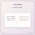 Idgit Ink New-Mom deluxe journal and planner bundle — planner organization and planning features