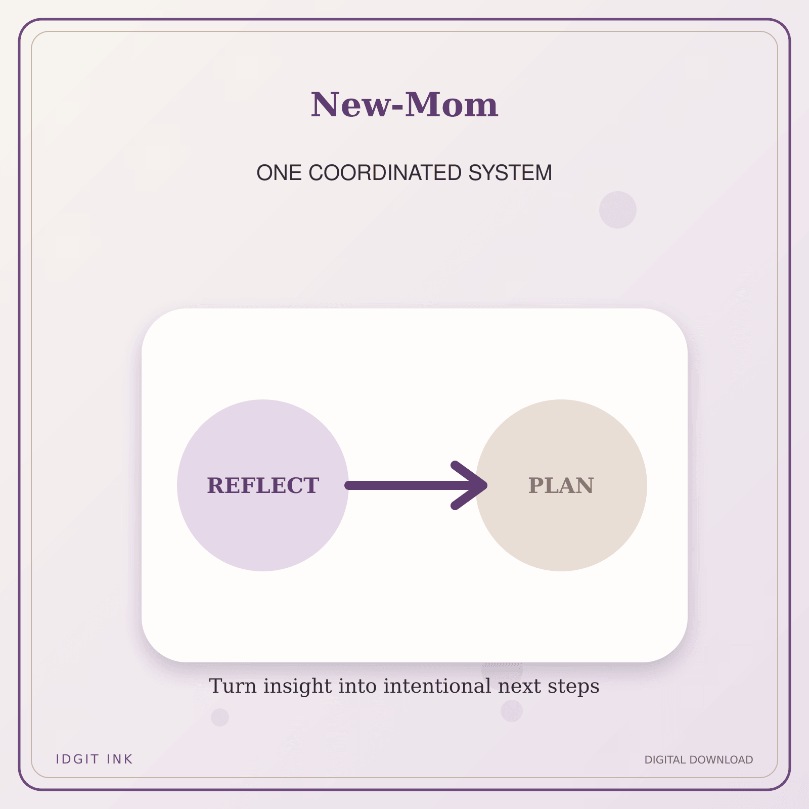 Idgit Ink New-Mom deluxe journal and planner bundle — topic-specific benefits and use cases