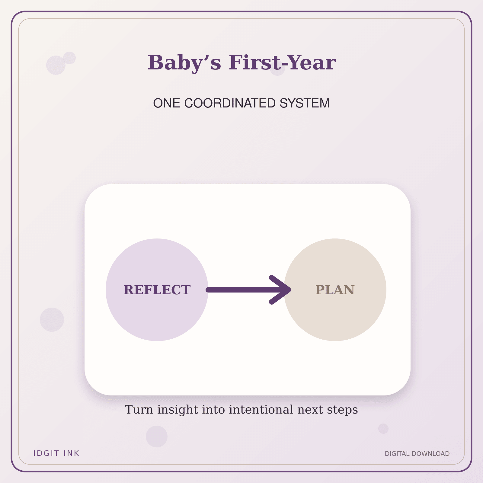 Idgit Ink Baby’s First-Year deluxe journal and planner bundle — topic-specific benefits and use cases