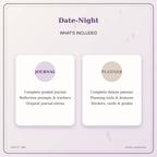 Idgit Ink Date-Night deluxe journal and planner bundle — complete journal and planner bundle contents