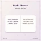Idgit Ink Family Memory deluxe journal and planner bundle — planner organization and planning features