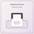 Idgit Ink Adoption Journey deluxe journal and planner bundle — home and professional printing information