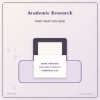 Idgit Ink Academic Research deluxe journal and planner bundle — home and professional printing information