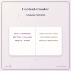 Idgit Ink Content-Creator deluxe journal and planner bundle — planner organization and planning features