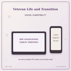 Idgit Ink Veteran Life and Transition deluxe journal and planner bundle — tablet and pdf annotation compatibility