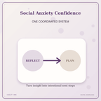 Idgit Ink Social Anxiety Confidence deluxe journal and planner bundle — topic-specific benefits and use cases