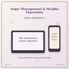 Idgit Ink Anger Management & Healthy Expression deluxe journal and planner bundle — tablet and pdf annotation compatibility