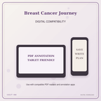 Idgit Ink Breast Cancer Journey deluxe journal and planner bundle — tablet and pdf annotation compatibility