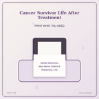 Idgit Ink Cancer Survivor Life After Treatment deluxe journal and planner bundle — home and professional printing information