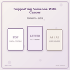 Idgit Ink Supporting Someone With Cancer deluxe journal and planner bundle — digital formats and available page sizes
