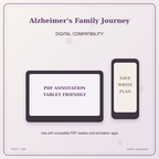 Idgit Ink Alzheimer's Family Journey deluxe journal and planner bundle — tablet and pdf annotation compatibility
