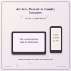 Idgit Ink Autism Parent & Family Journey deluxe journal and planner bundle — tablet and pdf annotation compatibility