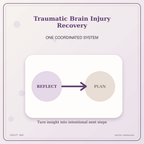 Idgit Ink Traumatic Brain Injury Recovery deluxe journal and planner bundle — topic-specific benefits and use cases