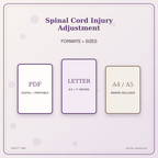 Idgit Ink Spinal Cord Injury Adjustment deluxe journal and planner bundle — digital formats and available page sizes