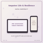 Idgit Ink Amputee Life & Resilience deluxe journal and planner bundle — tablet and pdf annotation compatibility