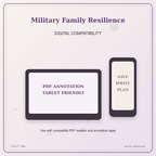 Idgit Ink Military Family Resilience deluxe journal and planner bundle — tablet and pdf annotation compatibility
