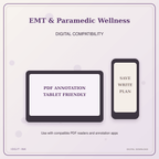 Idgit Ink EMT & Paramedic Wellness deluxe journal and planner bundle — tablet and pdf annotation compatibility