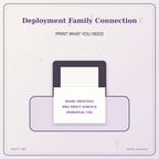 Idgit Ink Deployment Family Connection deluxe journal and planner bundle — home and professional printing information