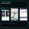 Anxiety Relief premium digital journal planner and diary bundle cover