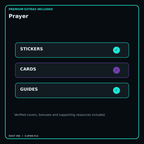 Prayer stickers cards covers guides and verified bundle bonuses