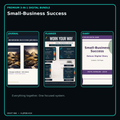 Small-Business Success premium digital journal planner and diary bundle cover