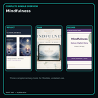 Mindfulness complete three-product digital bundle overview