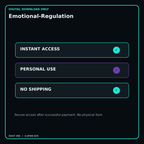 Emotional-Regulation secure digital download personal-use and no-shipping notice