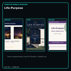 Life-Purpose complete three-product digital bundle overview