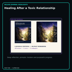 Healing After a Toxic Relationship deluxe digital journal features and guided reflection pages