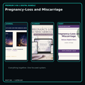 Pregnancy-Loss and Miscarriage premium digital journal planner and diary bundle cover