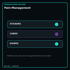 Pain-Management stickers cards covers guides and verified bundle bonuses