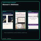 Women’s Wellness complete three-product digital bundle overview