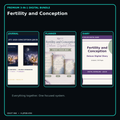 Fertility and Conception premium digital journal planner and diary bundle cover