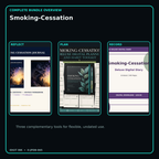 Smoking-Cessation complete three-product digital bundle overview