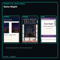 Date-Night premium digital journal planner and diary bundle cover