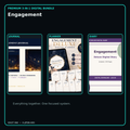 Engagement premium digital journal planner and diary bundle cover