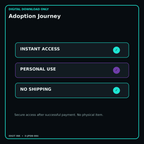Adoption Journey secure digital download personal-use and no-shipping notice