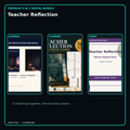 Teacher Reflection premium digital journal planner and diary bundle cover