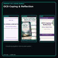 OCD Coping & Reflection premium digital journal planner and diary bundle cover