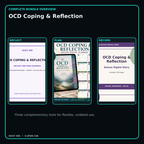 OCD Coping & Reflection complete three-product digital bundle overview