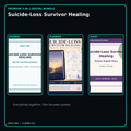 Suicide-Loss Survivor Healing premium digital journal planner and diary bundle cover