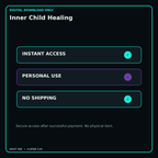 Inner Child Healing secure digital download personal-use and no-shipping notice