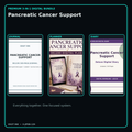 Pancreatic Cancer Support premium digital journal planner and diary bundle cover