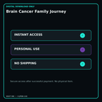 Brain Cancer Family Journey secure digital download personal-use and no-shipping notice
