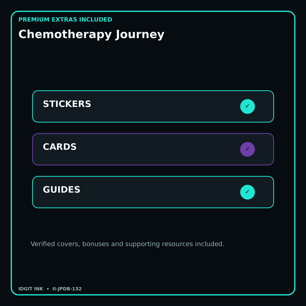 Chemotherapy Journey stickers cards covers guides and verified bundle bonuses