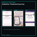 Radiation Treatment Journey premium digital journal planner and diary bundle cover