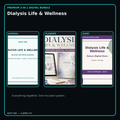 Dialysis Life & Wellness premium digital journal planner and diary bundle cover