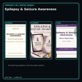 Epilepsy & Seizure Awareness premium digital journal planner and diary bundle cover