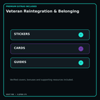 Veteran Reintegration & Belonging stickers cards covers guides and verified bundle bonuses