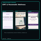 EMT & Paramedic Wellness complete three-product digital bundle overview